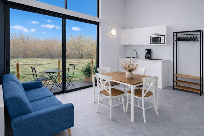 Marismas y paisaje natural en el entorno de la playa de Carnota